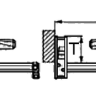 струбцина Bessey REVO KRE60-2K 600/95 мм корпусная - схема работы на зажим и разжимание