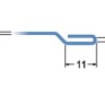 ролики для закрытого продольного фальца (0,5-1,0 мм) на RAS 22.09 - исполнительные размеры профиля продольного фальца